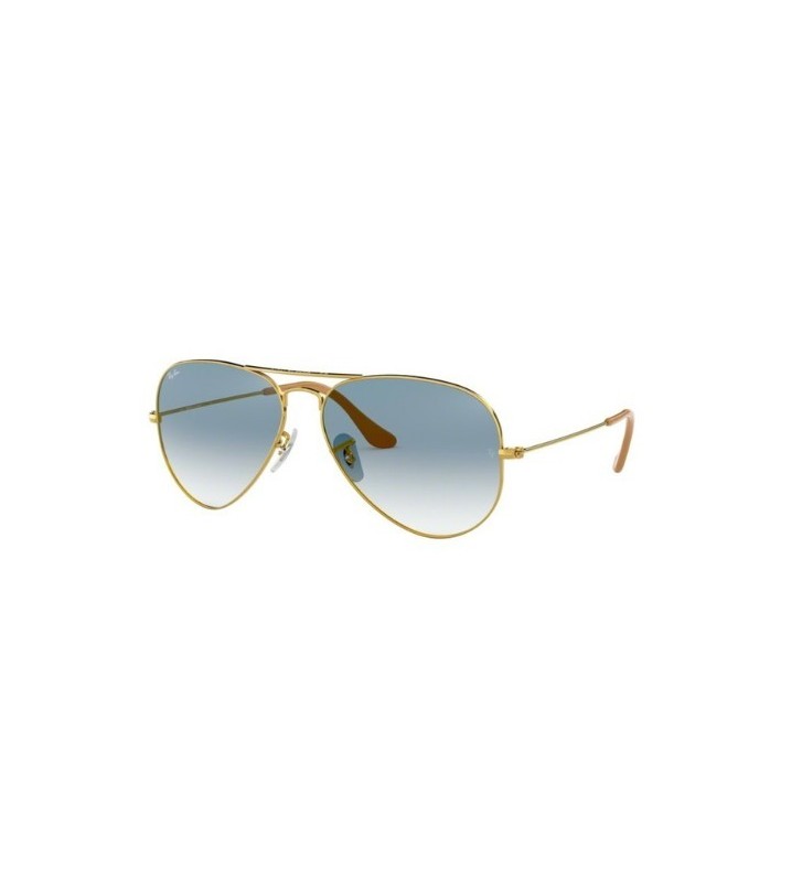 Occhiali sole Ray Ban AVIATOR RB3025 001/3F 62 Gold Crystal Gradient Blue