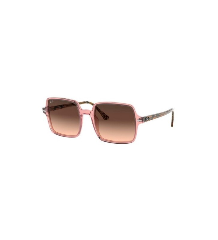 Occhiali sole Ray Ban SQUARE II RB1973 1282/A5 53 Transp Pink Brown
