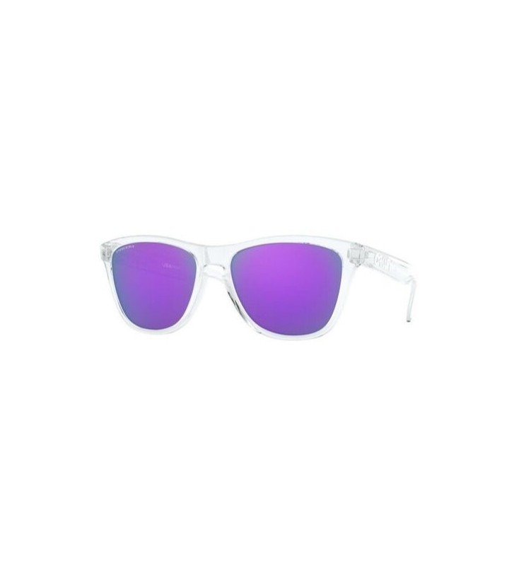 Occhiali da sole OAKLEY FROGSKINS 9013-H7 Polished Clear Prizm Violet