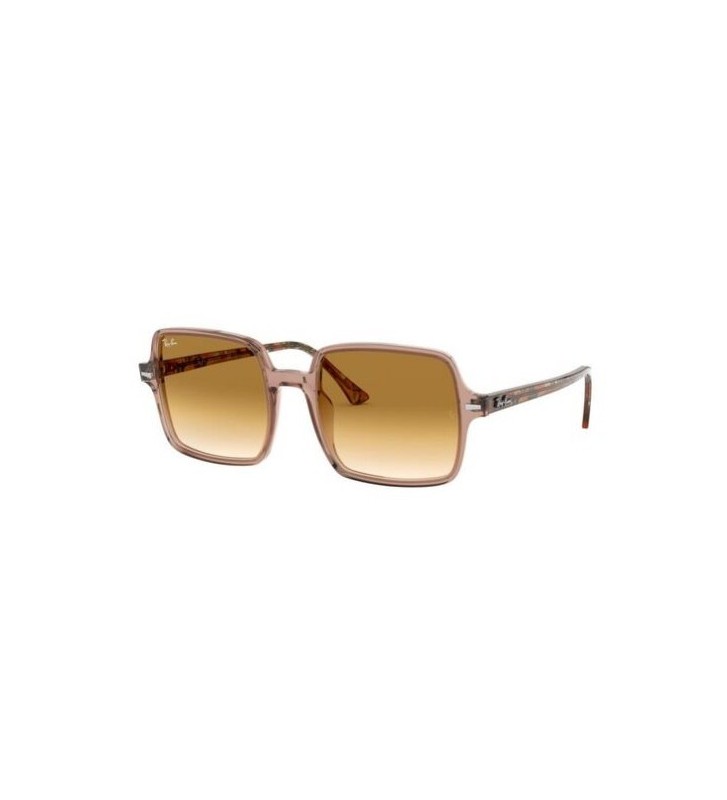 Occhiali sole Ray Ban SQUARE II RB1973 1281/51 53 Transp Light Brown
