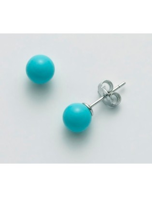 Orecchini MILUNA argento 925 - PER2408 Turchese