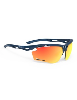 Occhiali RUDY PROJECT PROPULSE SP624047-0000 Blue Navy Matte Multilaser Orange