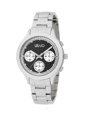 Orologio Liu-Jo LUXURY LAYERED Chrono in Acciaio - TLJ1588 Silver Black