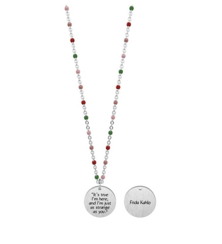 Collana KIDULT PHILOSOPHY Frida Kahlo Official Collection - 751149 It's true...