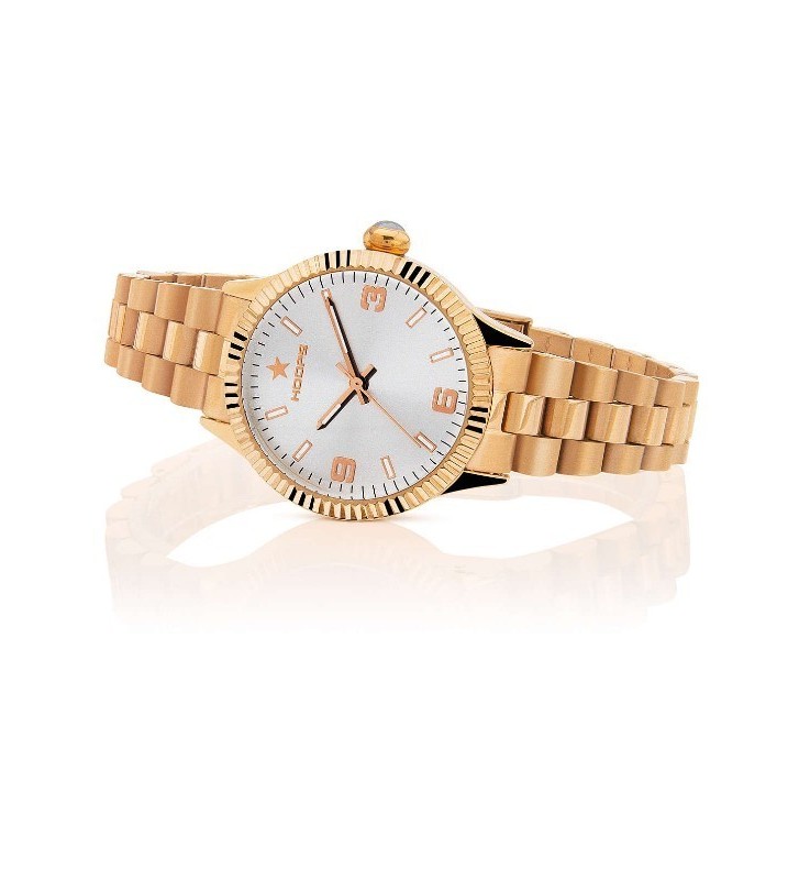 Orologio HOOPS NEW LUXURY in Acciaio 2618L-RG02 Rose Gold Silver