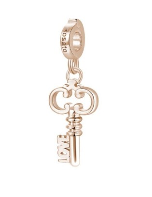 Ciondolo ROSATO STORIE in argento - RZ153 CHIAVE Rose Gold