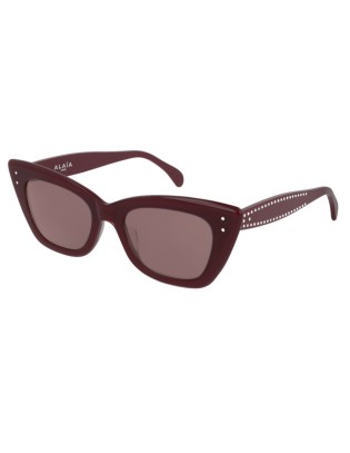 Occhiali da sole AZZEDINE ALAIA AA0035S 51 003 Dark Red