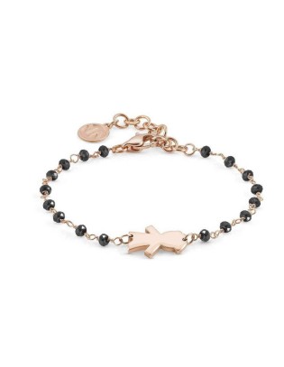 Bracciale NOMINATION Mon Amour in argento - 027212/027 Rose Gold Black