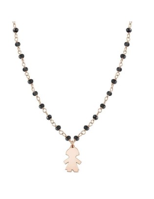 Collana NOMINATION Mon Amour in argento - 027213/026 Rose Gold Black