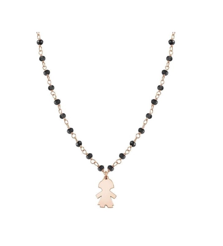 Collana NOMINATION Mon Amour in argento - 027213/026 Rose Gold Black