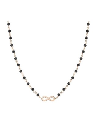 Collana NOMINATION Mon Amour in argento - 027213/024 Rose Gold Black
