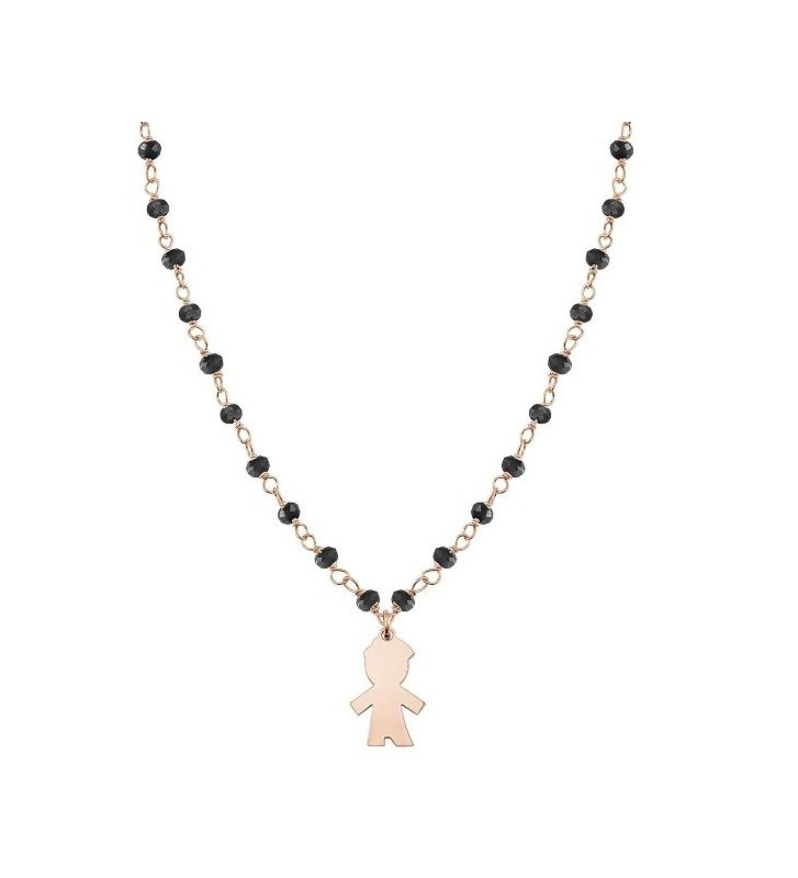 Collana NOMINATION Mon Amour in argento - 027213/027 Rose Gold Black