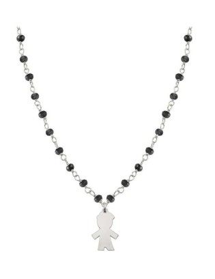 Collana NOMINATION Mon Amour in argento - 027217/027 Silver Black