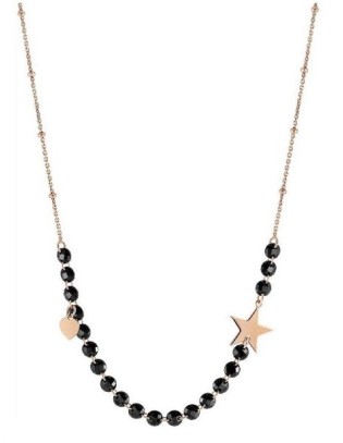 Collana NOMINATION Melodie in argento - 147701/022 Rose Gold Black