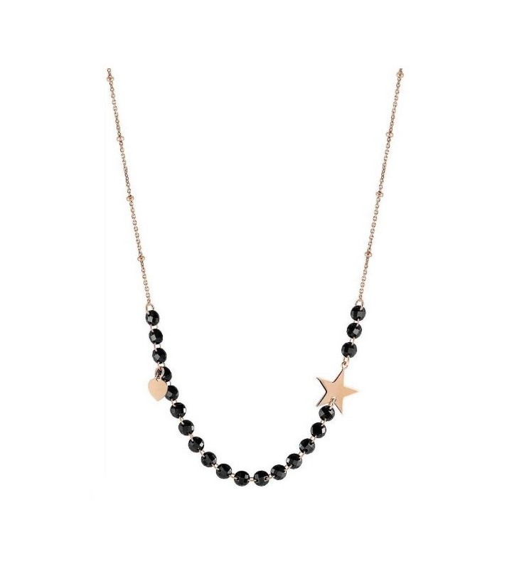Collana NOMINATION Melodie in argento - 147701/022 Rose Gold Black