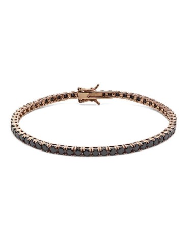 Bracciale COMETE GIOIELLI UOMO TENNIS in argento e zirconi UBR991M20