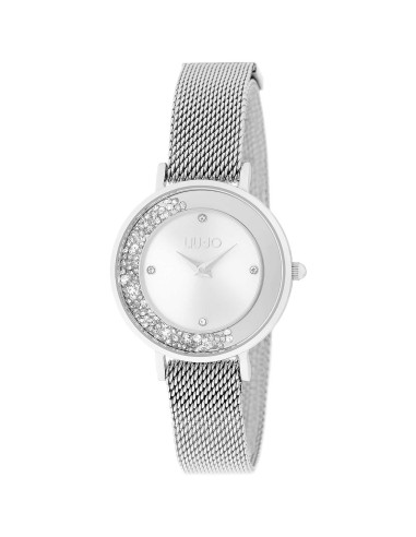 Orologio Liu-Jo LUXURY DANCING SLIM in Acciaio e Cristalli TLJ1687 Silver