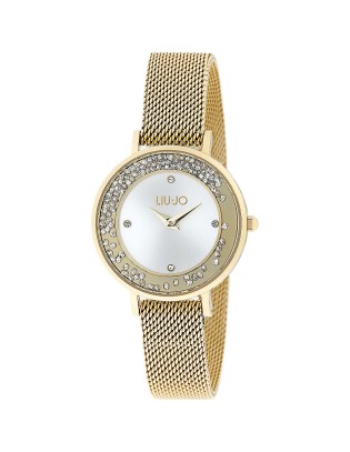 Orologio Liu-Jo LUXURY DANCING SLIM in Acciaio e Cristalli TLJ1692 Gold