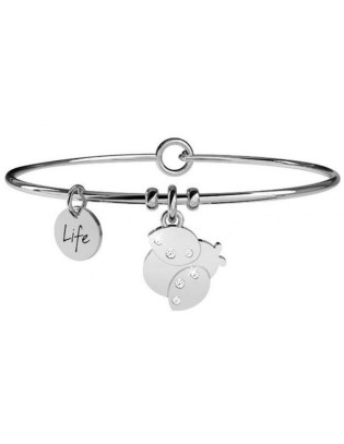 Bracciale KIDULT ANIMAL PLANET in acciaio 316L e cristalli - 231638