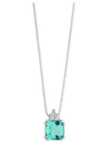 Collana COMETE GIOIELLI Storia di Luce in oro 18Kt, diamanti e Smeraldo GLB1514