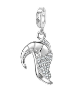 Ciondolo ROSATO STORIE in argento - RZ166R SCARPA - CAPRICORNO