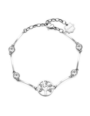 Bracciale BROSWAY CHAKRA Acciaio 316L - BHKB036 Albero della Vita Silver