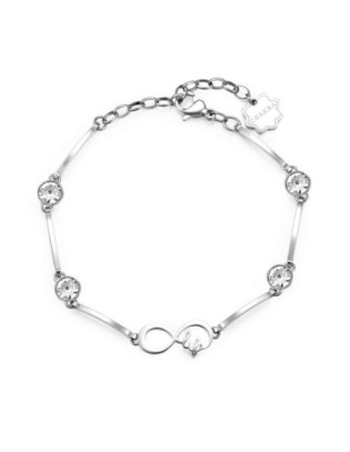 Bracciale BROSWAY CHAKRA Acciaio 316L - BHKB029 Infinito Silver