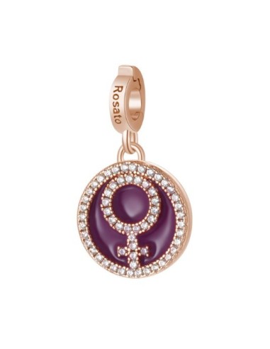Ciondolo ROSATO STORIE in argento - RZLE037 DONNA