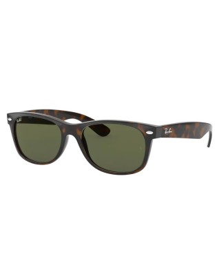 Occhiali sole Ray Ban NEW WAYFARER RB2132 902L 55 Tortoise g-15 Green