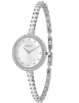 Orologio Liu-Jo LUXURY Desirè Acciaio e Cristalli TLJ1869 Silver