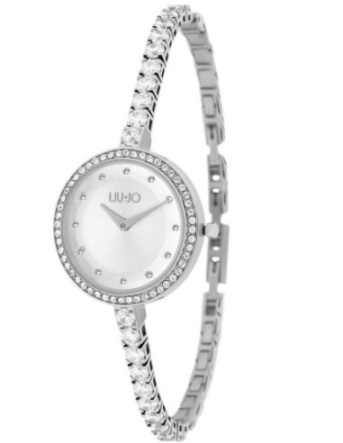 Orologio Liu-Jo LUXURY Desirè Acciaio e Cristalli TLJ1869 Silver