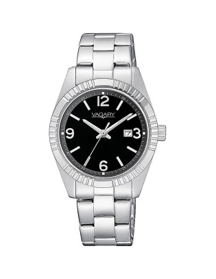 Orologio VAGARY by CITIZEN Lady Timeless in Acciaio IU2-219-51 Silver Black