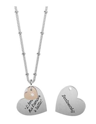 Collana KIDULT LOVE in acciaio 316L - 751203 L'Amore! Ma l'amore