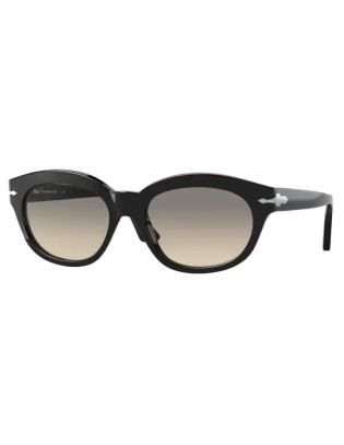 Occhiali sole PERSOL originali PO3250S 55 95/32 Black Gradient Grey