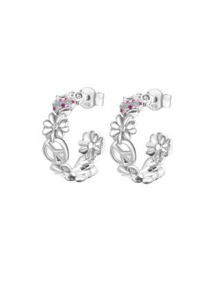 Saldi Orecchini ROSATO STORIE in argento - RZGA23  a solo 83,30 € s...