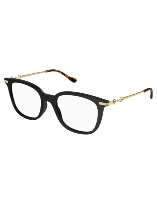 Eyeglasses GUCCI GG0968O 001 50-18 Black Gold