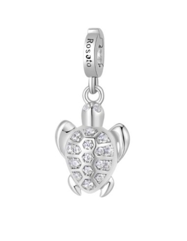 Charm ROSATO STORIE Silver - RZ188R TARTARUGA VITA only 31,20 € on ...