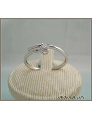 Anello in oro e diamante solitario Valore 740 14111023