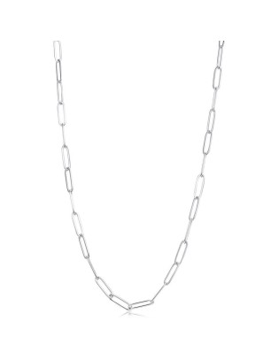 Collana S'AGAPO' CHUNKY Acciaio 316L SHK01  a solo 15,20 € su OroFa...