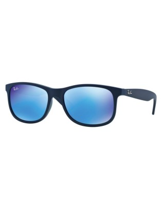Occhiali sole Ray Ban ANDY RB4202  6153/55 55 Shiny Blue on Matte Top