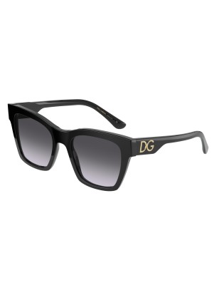 Occhiali sole DOLCE & GABBANA D&G DG4384 501/8G 53 Black Grey Gardi... 2