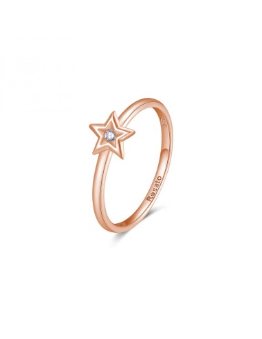 Anello ROSATO STORIE in argento  RZA028B Mis. 14 Stella only 33,15...