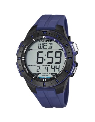 Orologio CALYPSO Digital K5607/2 Blue only 23,20 € on OroFashion.it