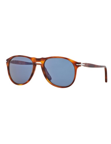 Occhiali sole PERSOL originali PO9649S 96/56 55-18 terra di Siena Blue