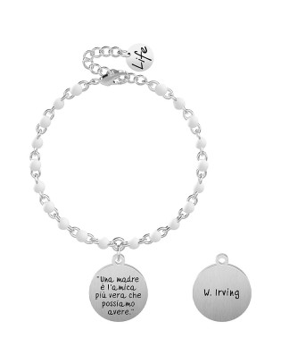 Bracciale KIDULT FAMILY in acciaio 316L 731908 Una madre.. only 26,...