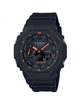 Orologio CASIO G-SHOCK GA-2100-1A4ER Black/Orange in Offerta a 80,00 €