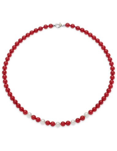 Acquista SALDI Collana COMETE GIOIELLI Fantasia di Perle FWQ330 Ros...