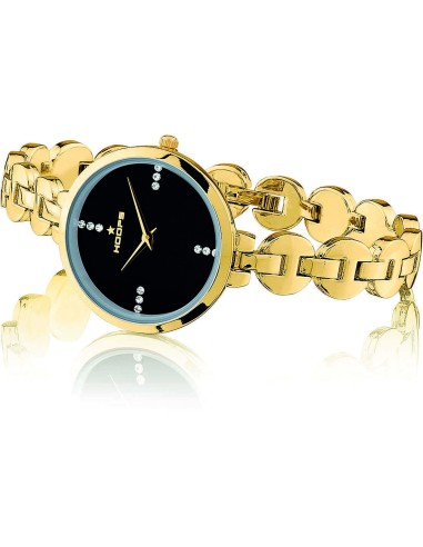 Orologio HOOPS CHAIN 2646L-G01 Gold Black in Offerta a 55,20 €