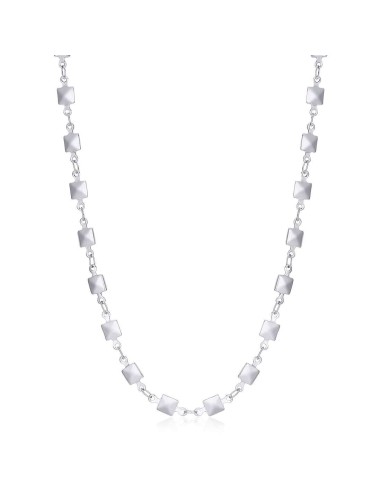 Collana S'AGAPO' CHUNKY Acciaio 316L SHK27 Silver  a solo 15,20 € s...