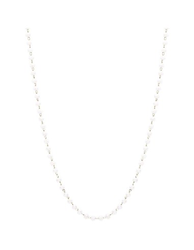 Collana S'AGAPO' HAPPY Acciaio 316L SHAC58 Gold White  a solo 19,20...